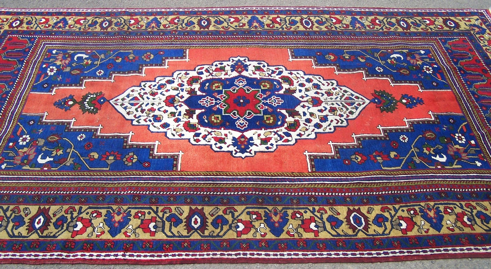 Hand Woven Large Turkish Yahyali Carpet c.1950 (1 of 12)
