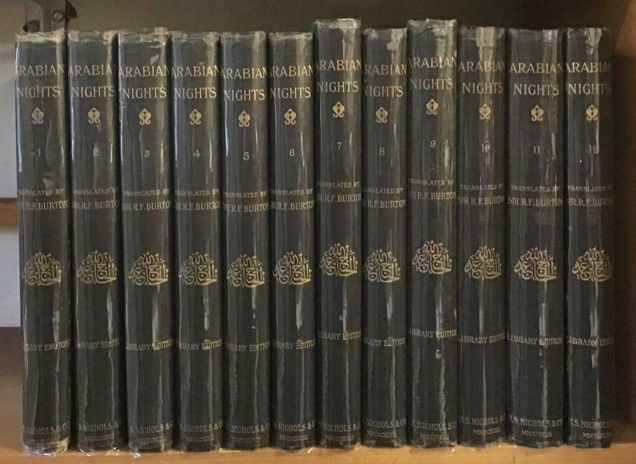1894 the Book of the Thousand Nights & A Night, Complete Set in Twelve Volumes. Library Edition (1 of 5) 1894 the Book of the Thousand Nights & A Night, Complete Set in Twelve Volumes. Library Edition (1 of 5)