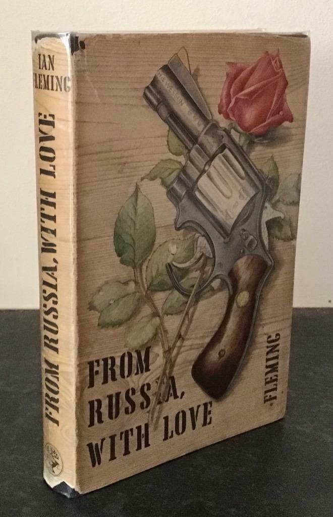 James Bond First Edition Of Russia With Love By Ian Fleming Uk 1st Dust Jacket 1957 Es1281 La201480 Loveantiques Com