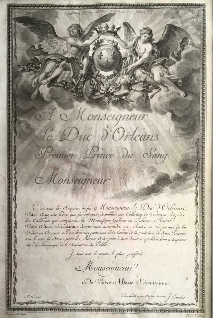 1780 Frontispiece to a Monseigneur Le Duc D’ Orléans Premier Prince Du Sang (1 of 5)