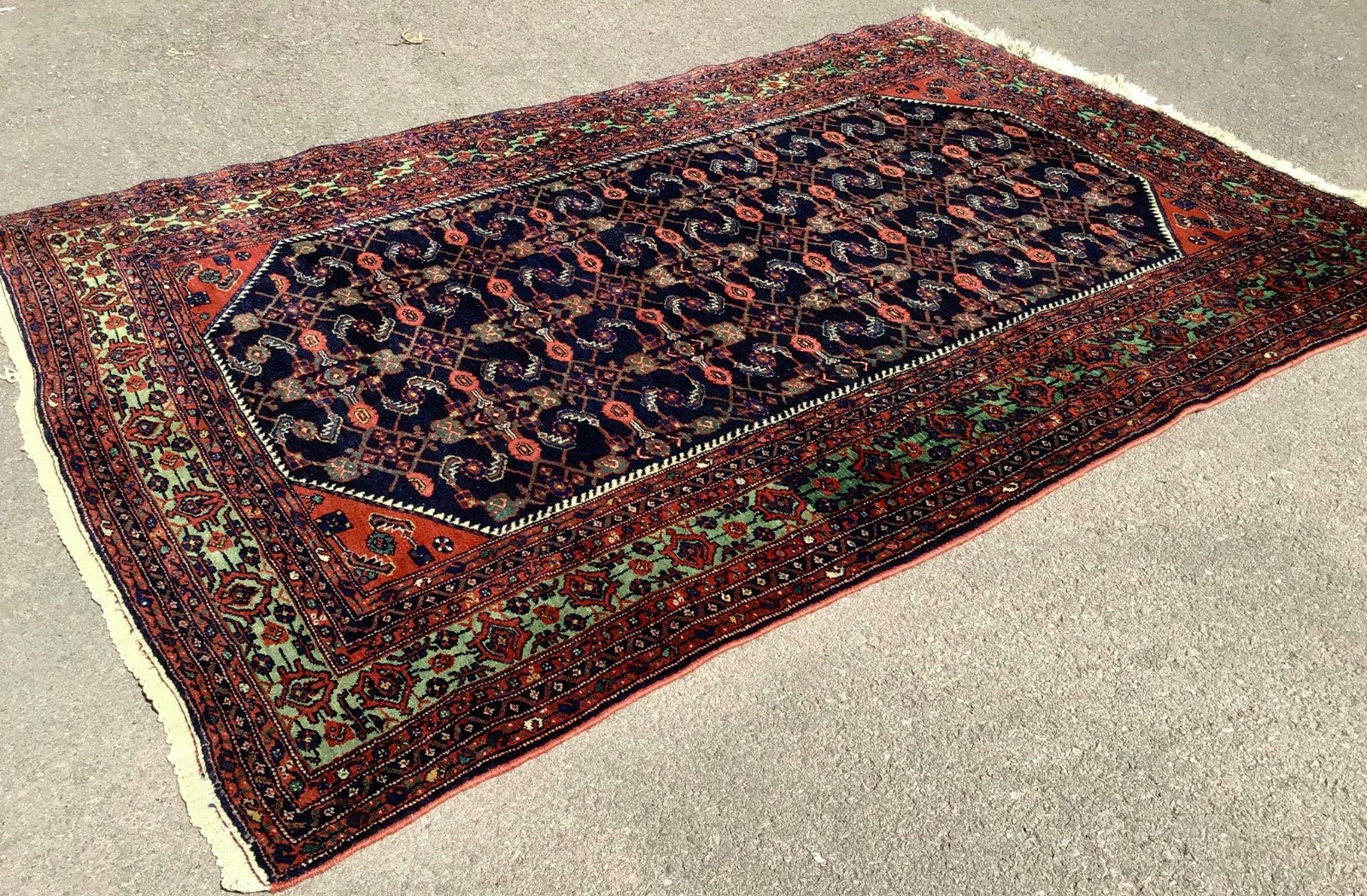 Hand Woven Hamadan Carpet (1 of 9)
