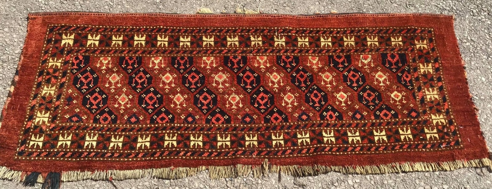 Hand Woven Ersari Torba c.1930 (1 of 5)