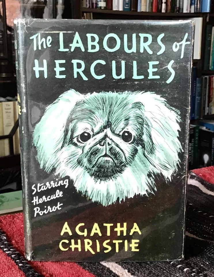 1948 The Labours of Hercules by Agatha Christie 1st Australian Ed & Dust Jacket (1 of 7)
