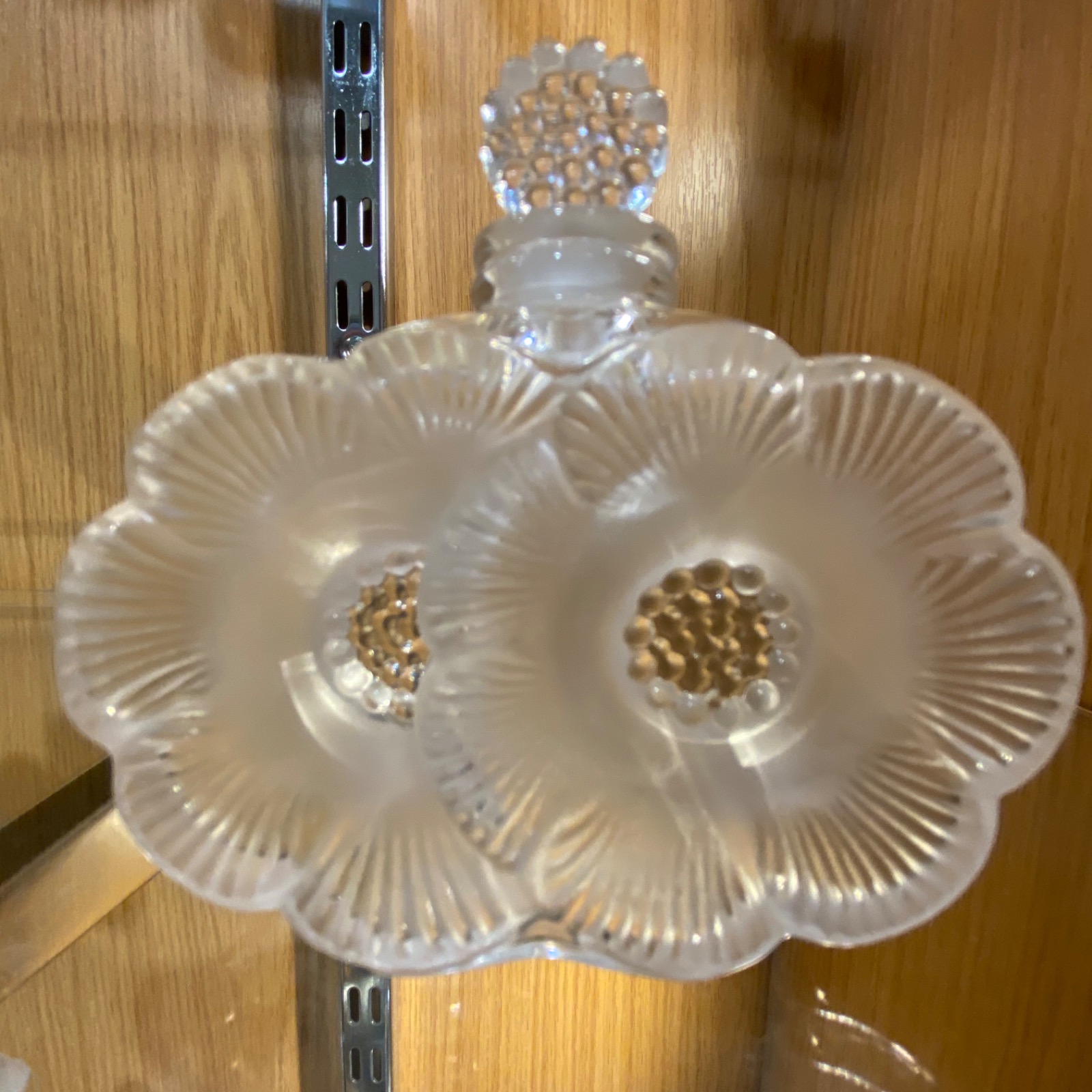 Lalique Deux Fleurs Two Flowers Scent Lalique Deux Fleurs Perfume Bottle