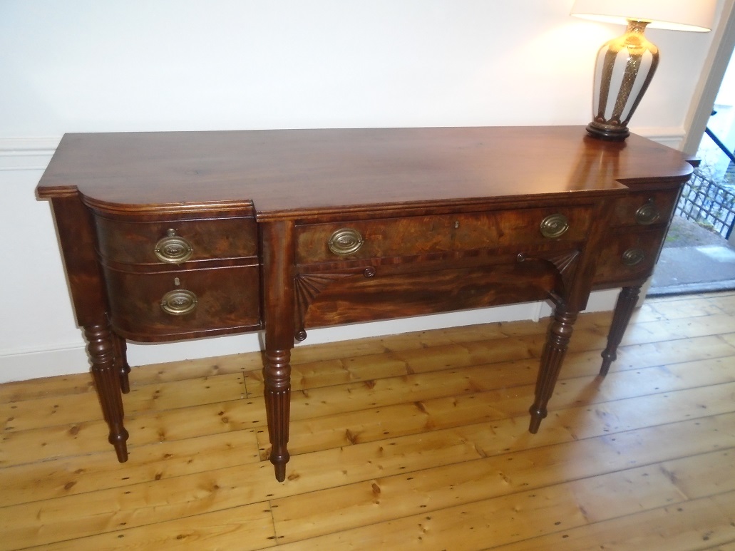 Regency Scottish Mahogany Sideboard (1 of 1) Regency Scottish Mahogany Sideboard (1 of 1)