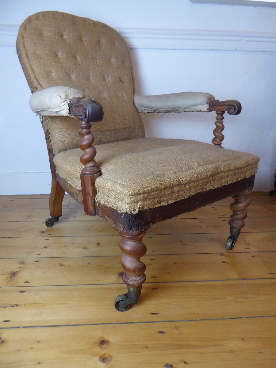 19th Century Walnut Armchair (1 of 8) 19th Century Walnut Armchair (1 of 8)