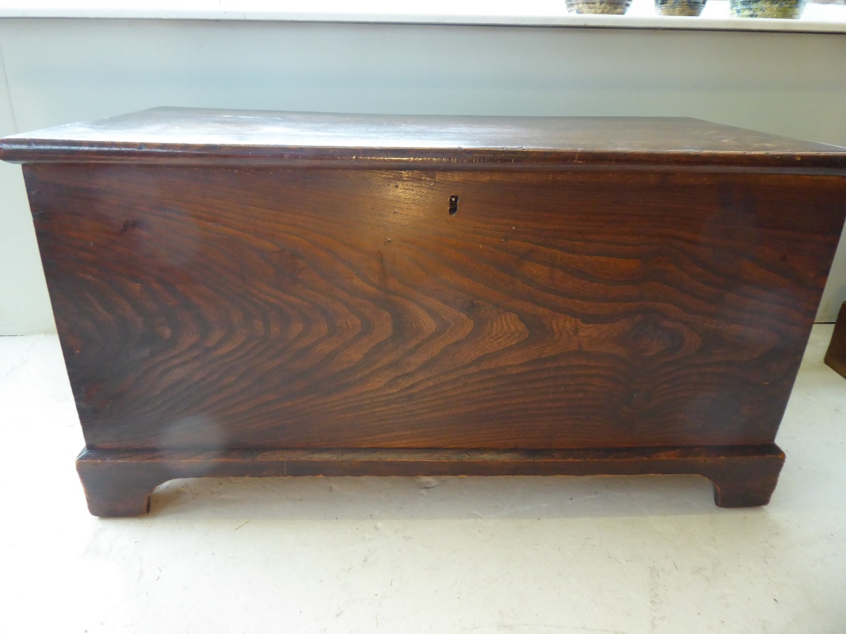 19th Century Elm Blanket Box (1 of 7) 19th Century Elm Blanket Box (1 of 7)