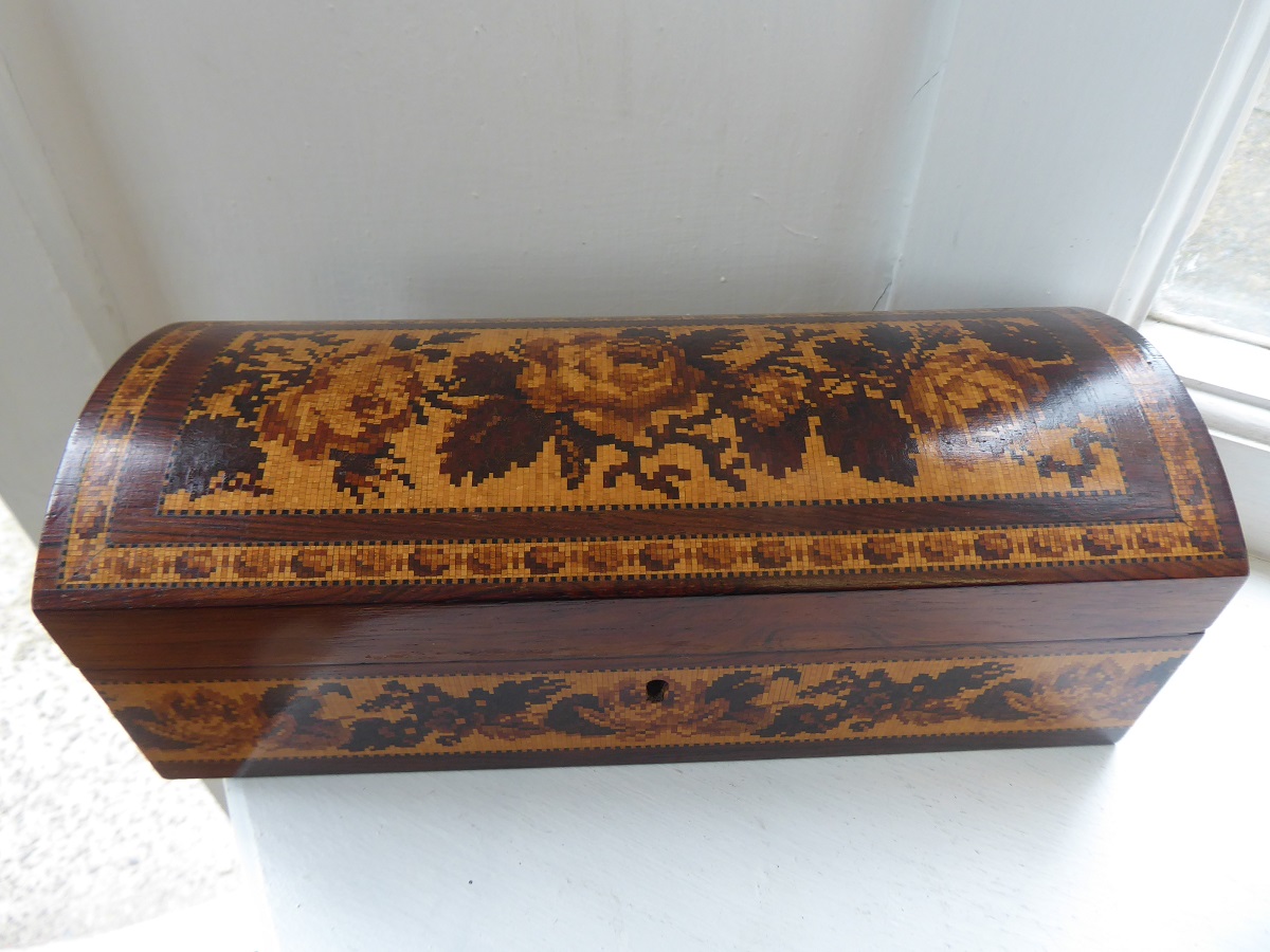 19th Century Tunbridge Ware Box by Edmund Nye (1 of 9) 19th Century Tunbridge Ware Box by Edmund Nye (1 of 9)