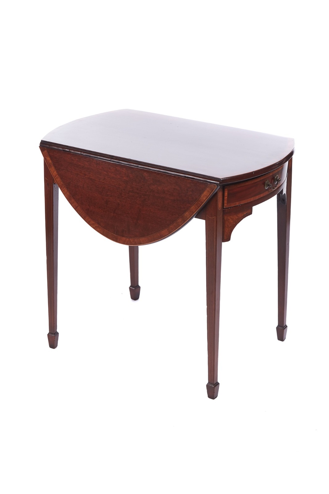 Georgian Inlaid Mahogany Pembroke Table (1 of 13) Georgian Inlaid Mahogany Pembroke Table (1 of 13)