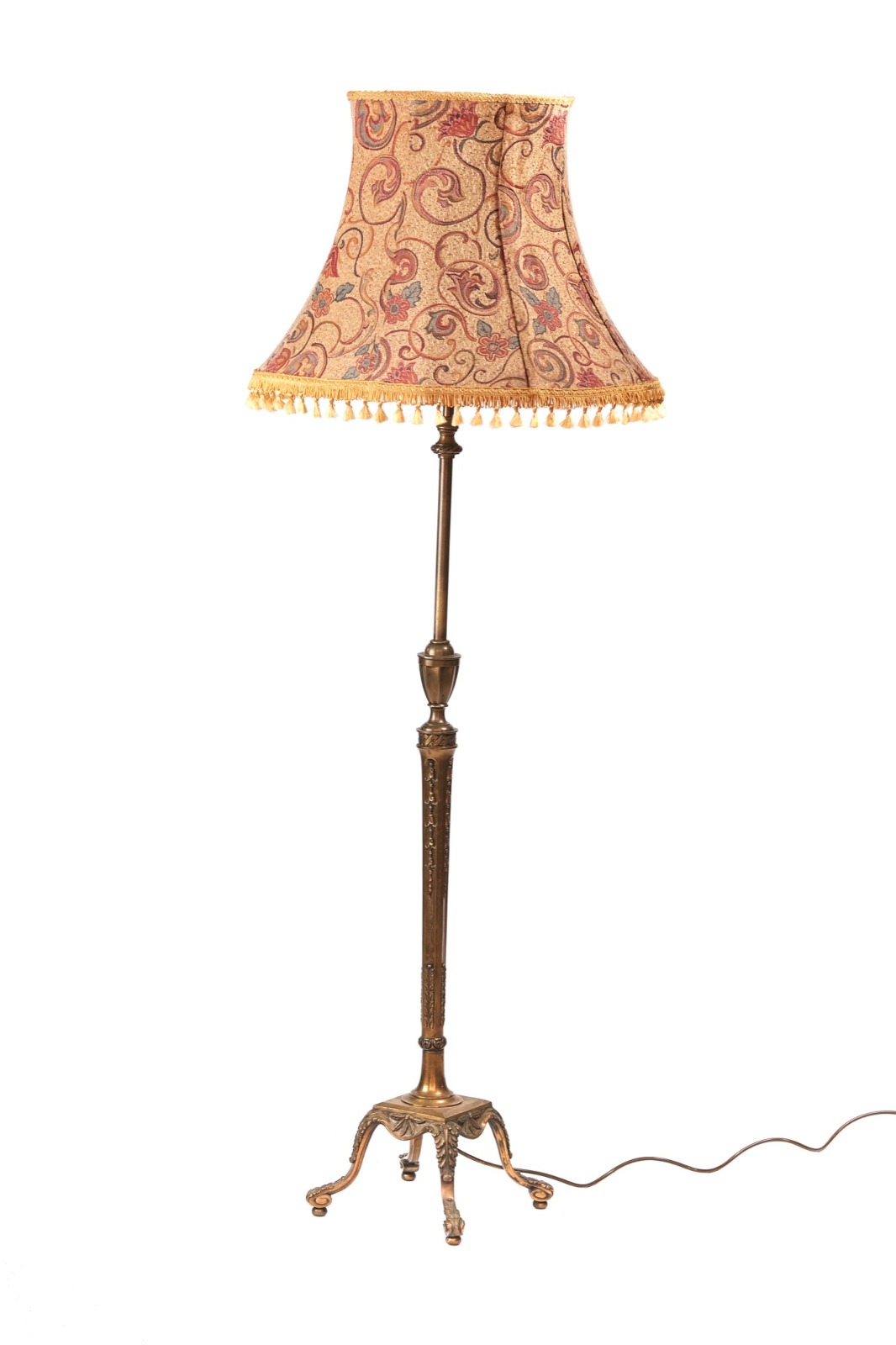 Brass Adam Style Telescopic Standard Lamp (1 of 7) Brass Adam Style Telescopic Standard Lamp (1 of 7)