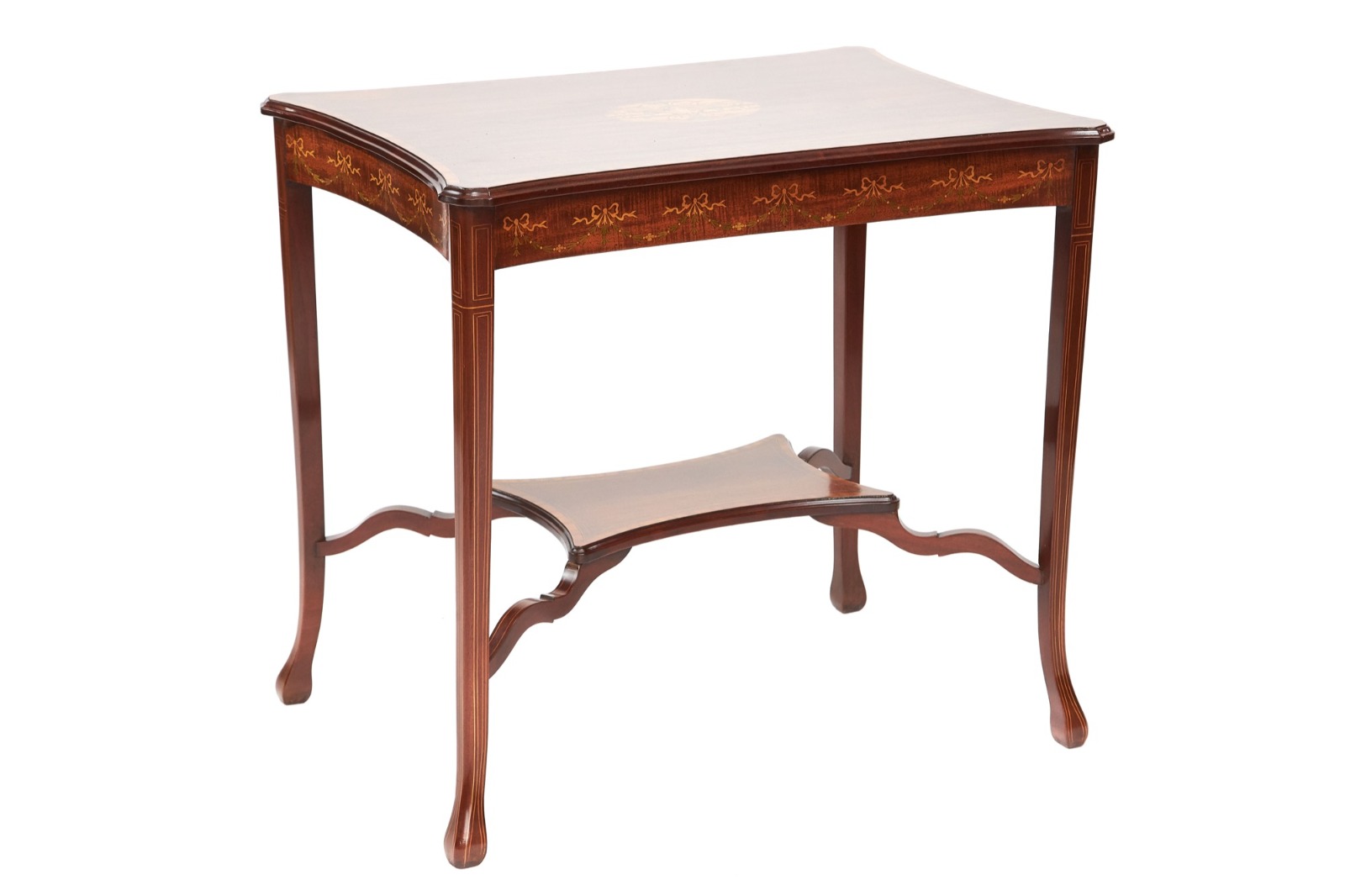 Edwardian Inlaid Mahogany Centre Table (1 of 5) Edwardian Inlaid Mahogany Centre Table (1 of 5)