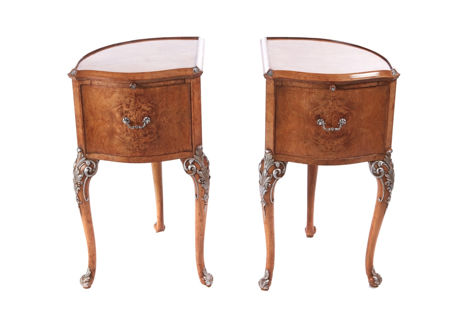 Pair of Maple Bedside Cabinets by Hille of London 1920s (1 of 8) Pair of Maple Bedside Cabinets by Hille of London 1920s (1 of 8)