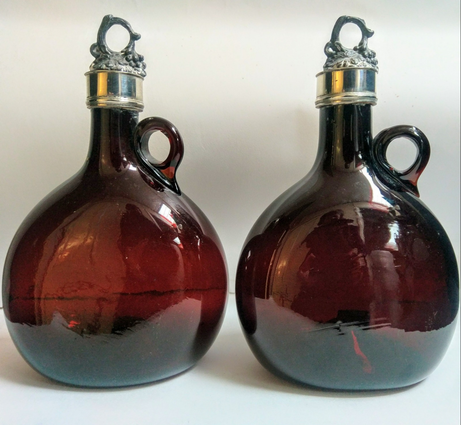 Pair of William IV 'Onion' Decanters c.1830 (1 of 7)