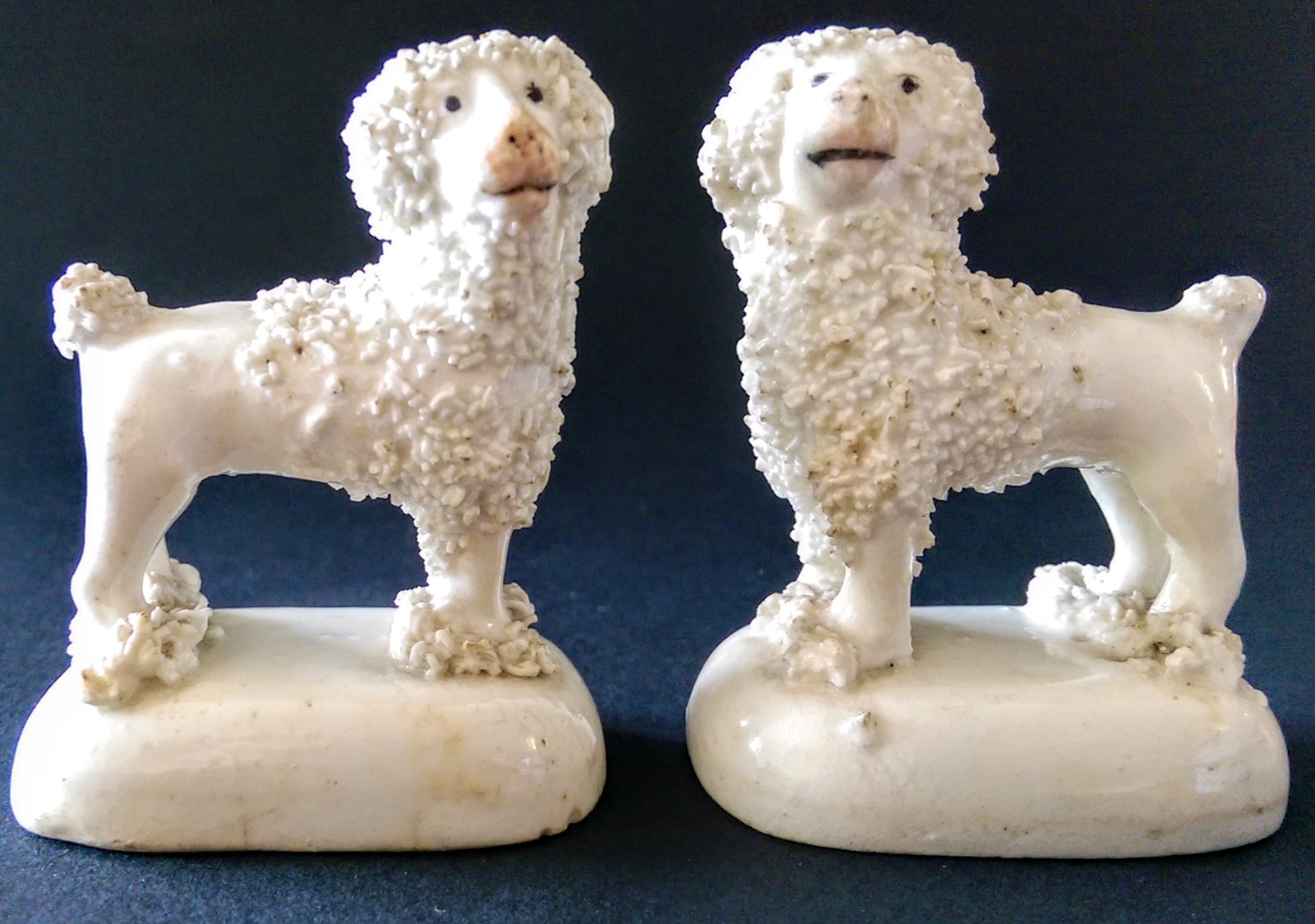 Pair of Miniature Staffordshire Poodle Figures c.1845 (1 of 8) Pair of Miniature Staffordshire Poodle Figures c.1845 (1 of 8)