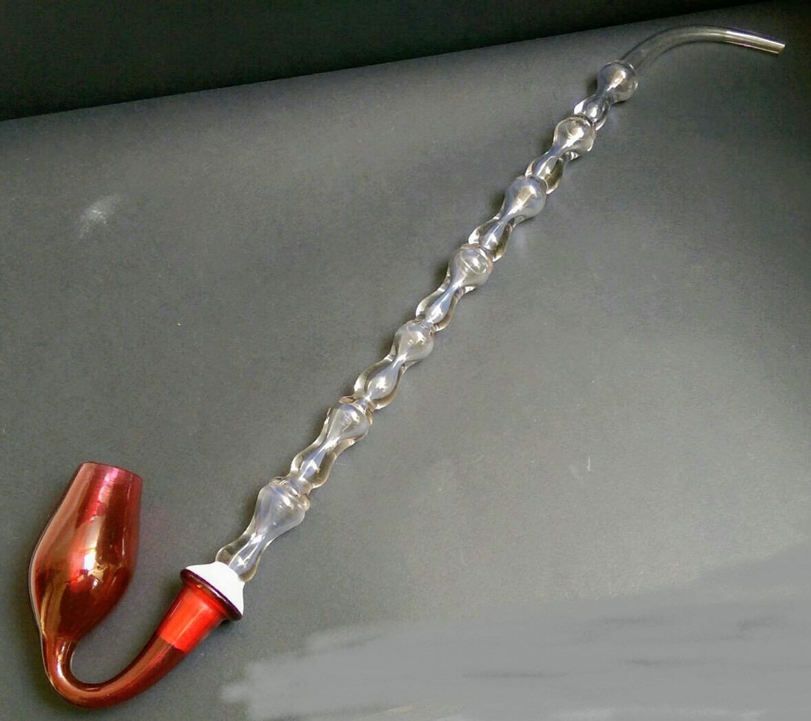 Decorative Glass Pipe End of Day Ware c.1840 (1 of 6)