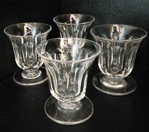 Set of Four Georgian Dwarf Jelly Glasses c.1800 (1 of 4)