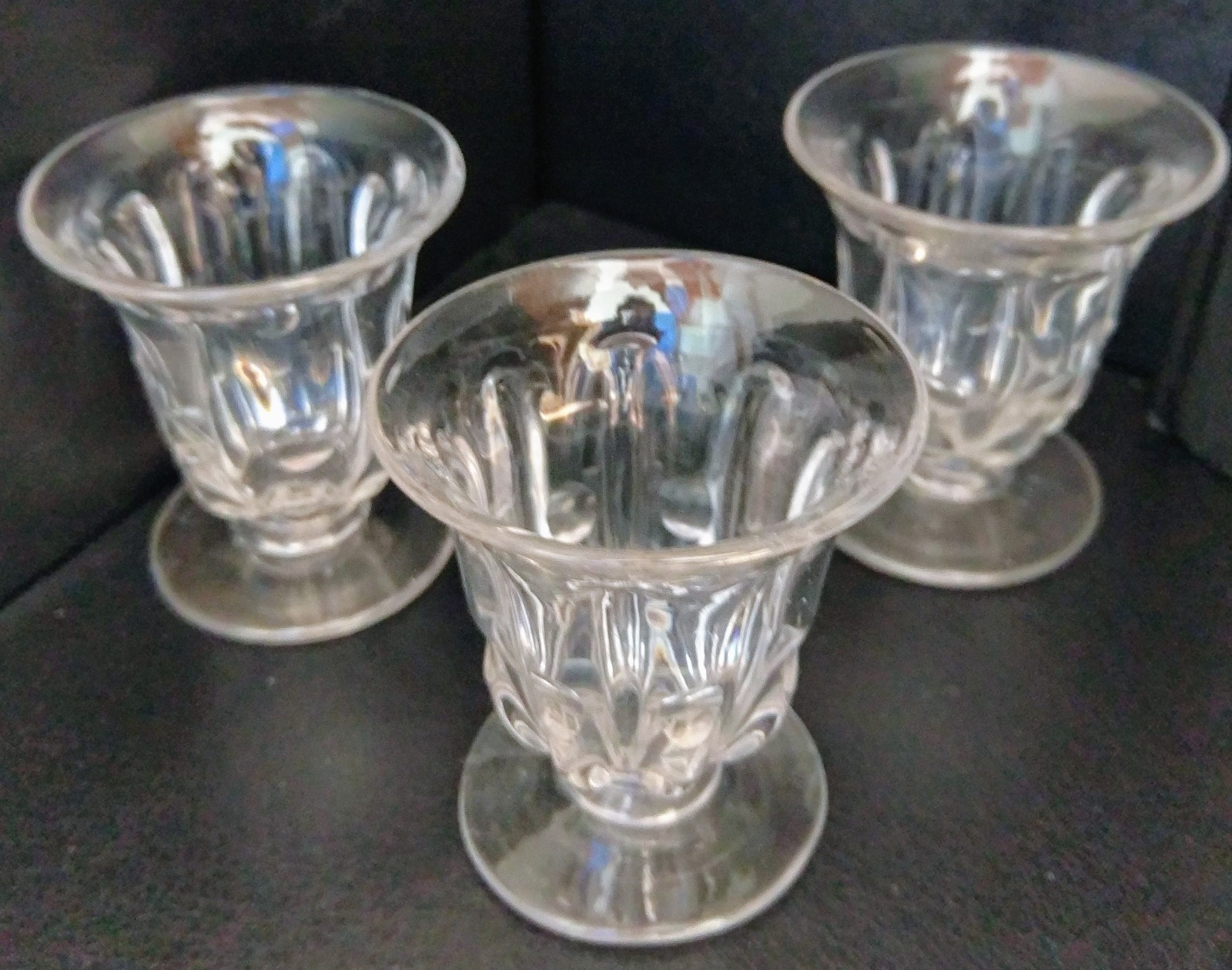 Set of Three High Quality William IV Jelly Glasses c.1830 (1 of 5)