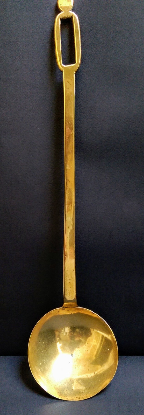 Large Antique Brass Ladle c.1840 (1 of 4)