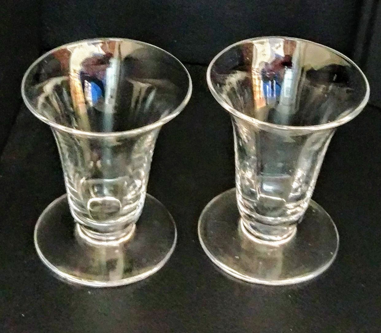 Pair of Georgian Dwarf Jelly Glasses c.1810 (1 of 5)