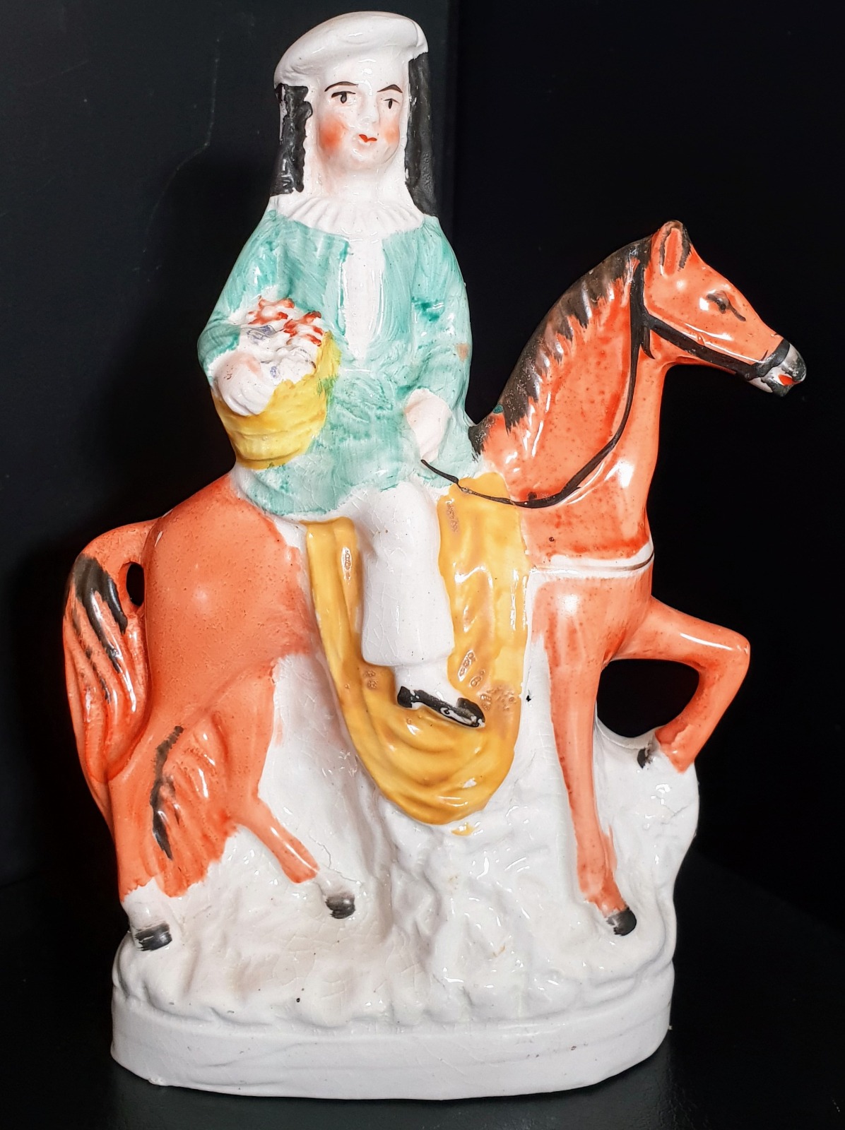Antique Staffordshire Equestrian Figure c.1870 (1 of 5)