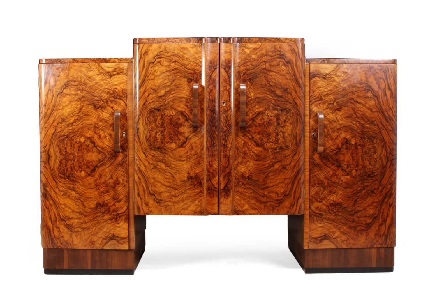 Art Deco Sideboard in Walnut c.1930 (1 of 1) Art Deco Sideboard in Walnut c.1930 (1 of 1)