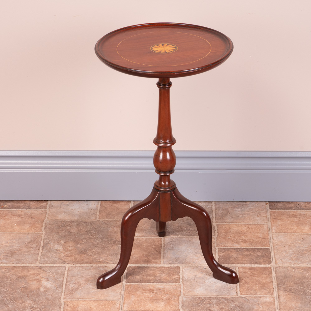 Inlaid Mahogany Wine Table (1 of 1) Inlaid Mahogany Wine Table (1 of 1)