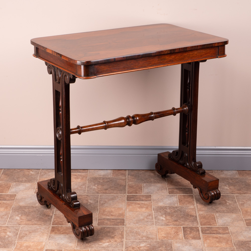 Rosewood Stretcher Table (1 of 16)