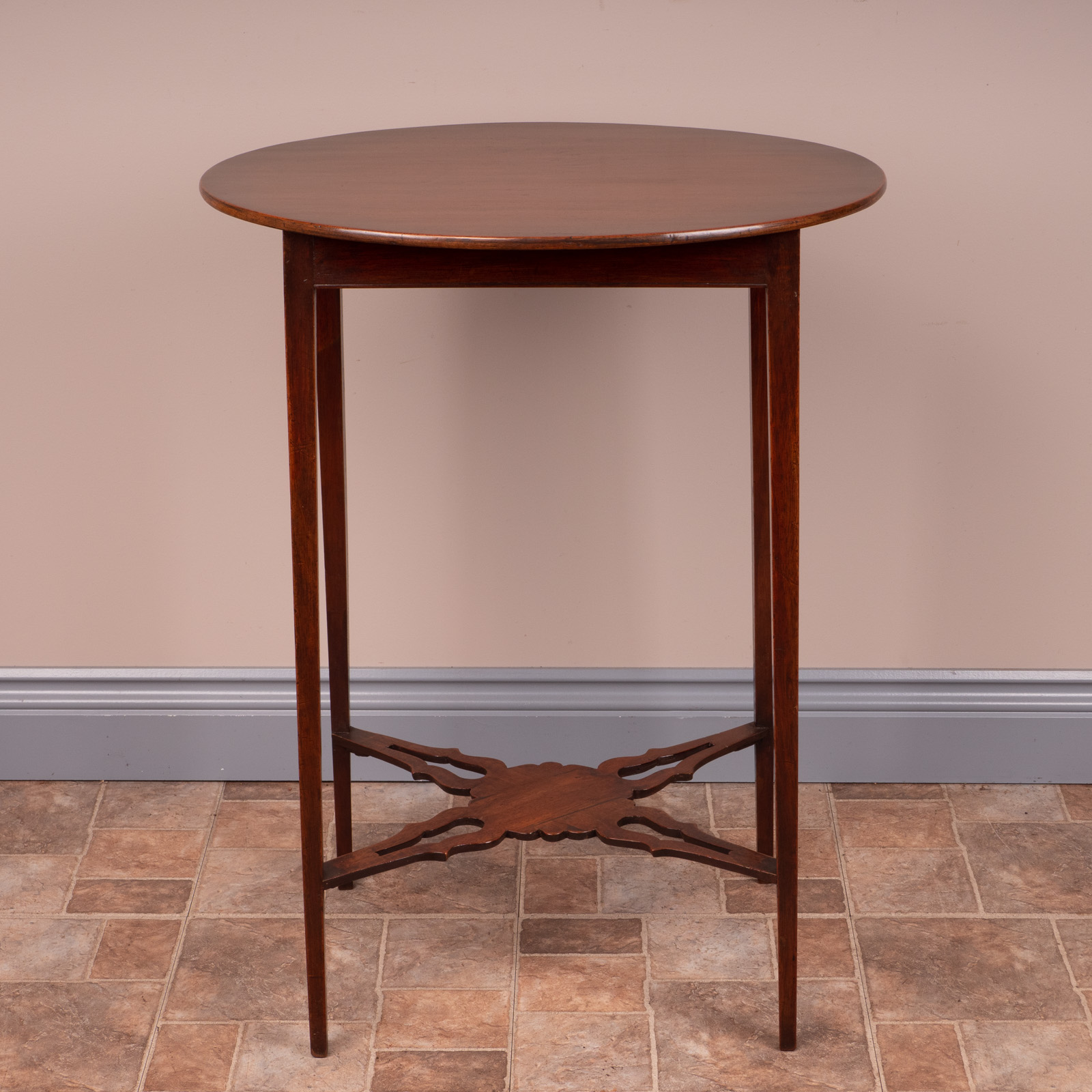 19th Century Mahogany Oval Occasional Table (1 of 11)