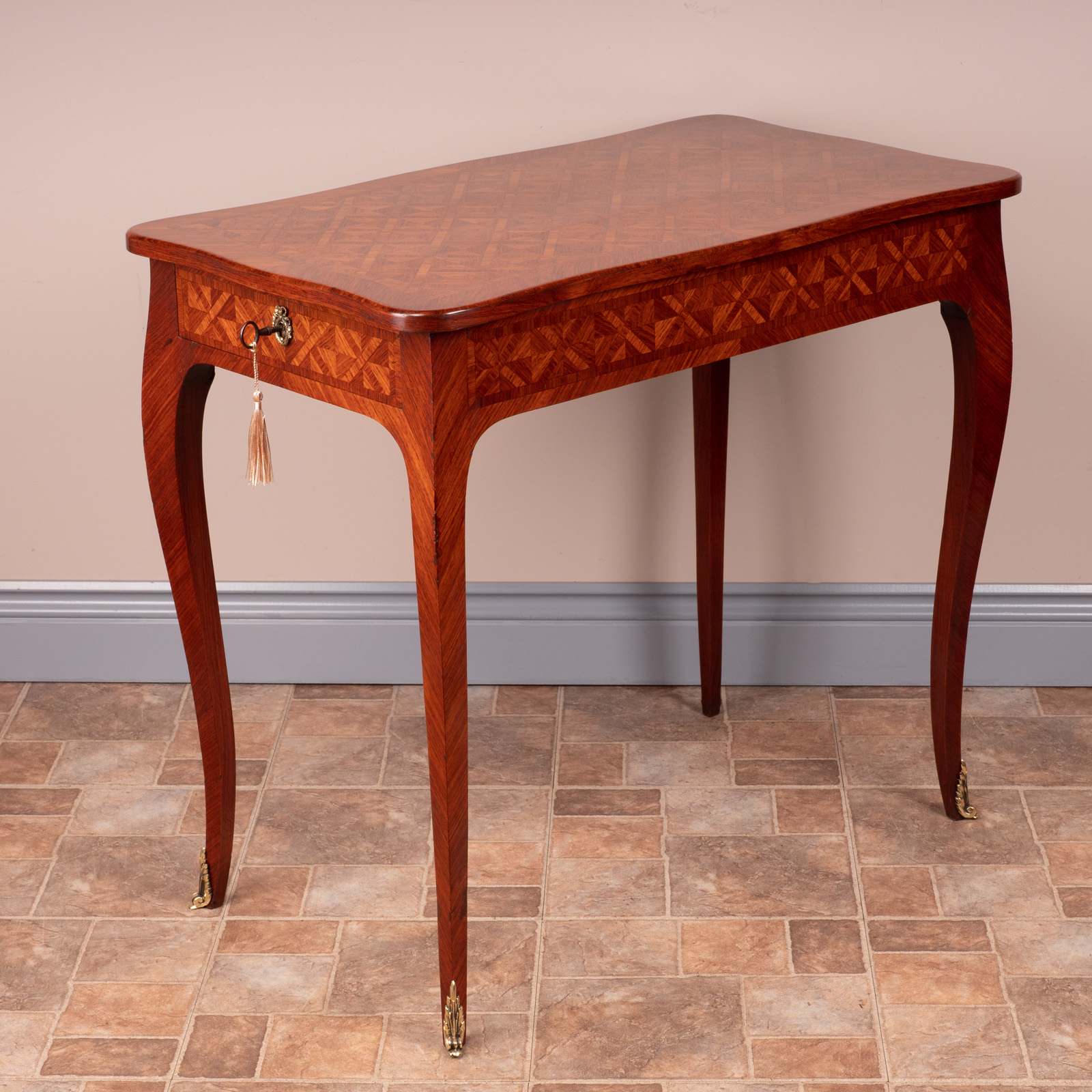 French Parquetry Table c.1900 (1 of 13)