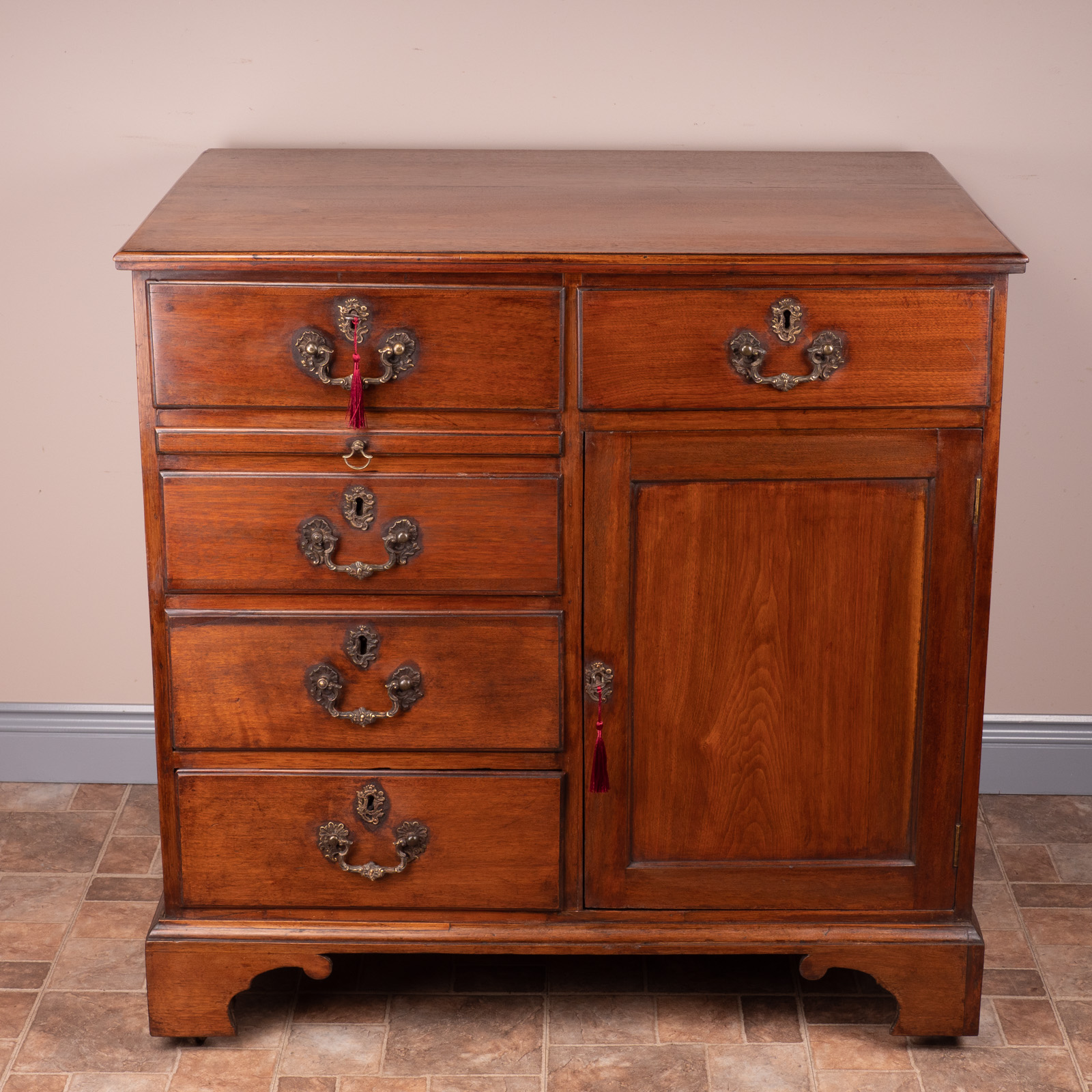 19th Century Country House Walnut Cabinet (1 of 16)