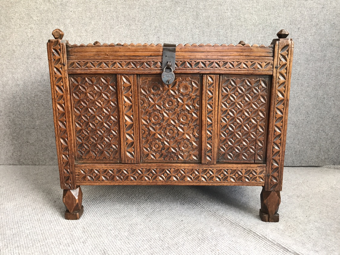 Pakistan Swat Valley Chest c.1800 (1 of 9)
