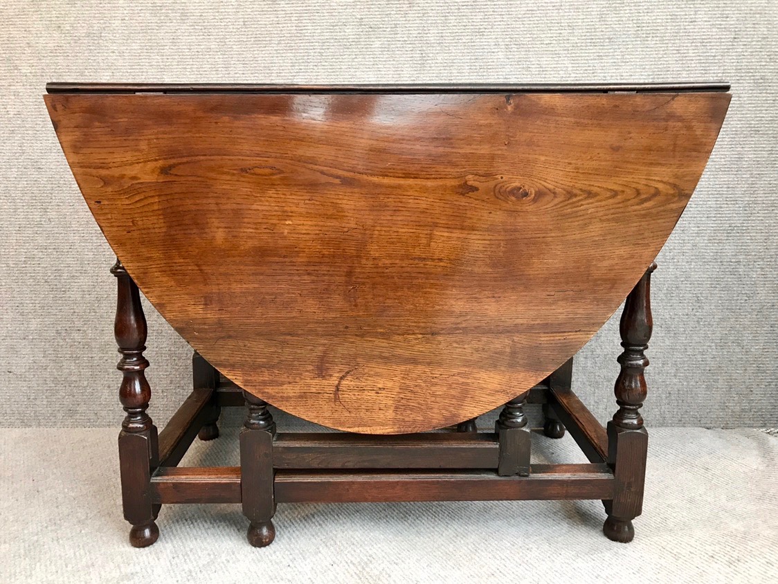 18th Century Oak Gateleg Table (1 of 9)