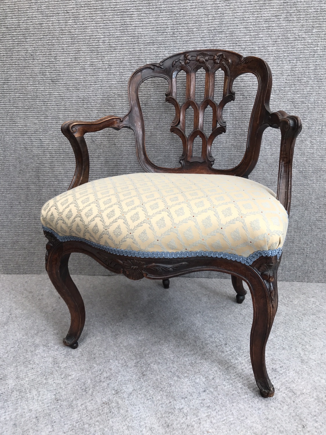 18th Century Walnut Childs Chair (1 of 8)