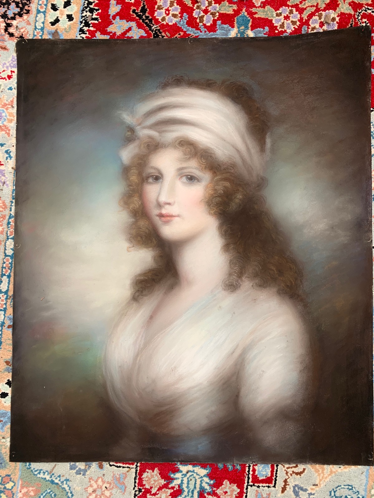 Pastel Portrait of Beautiful Lady (1 of 9)