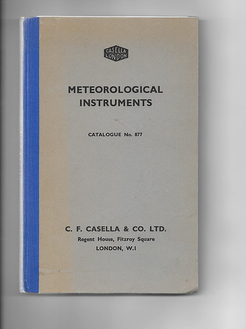 Casella London Catalogue 877 c.1960 (1 of 1)