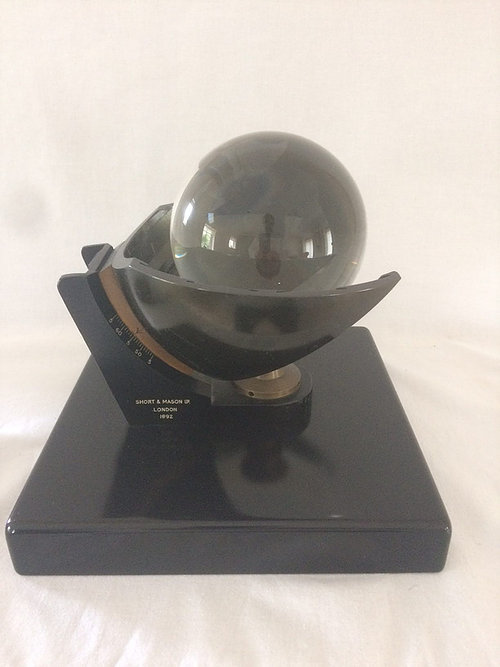 Campbell-Stokes Sunshine Recorder by Short & Mason c.1935 (1 of 2)