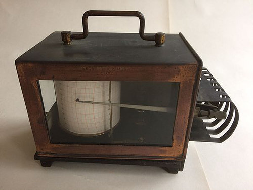 Negretti & Zambra Thermograph, Copper Lid (1 of 1)