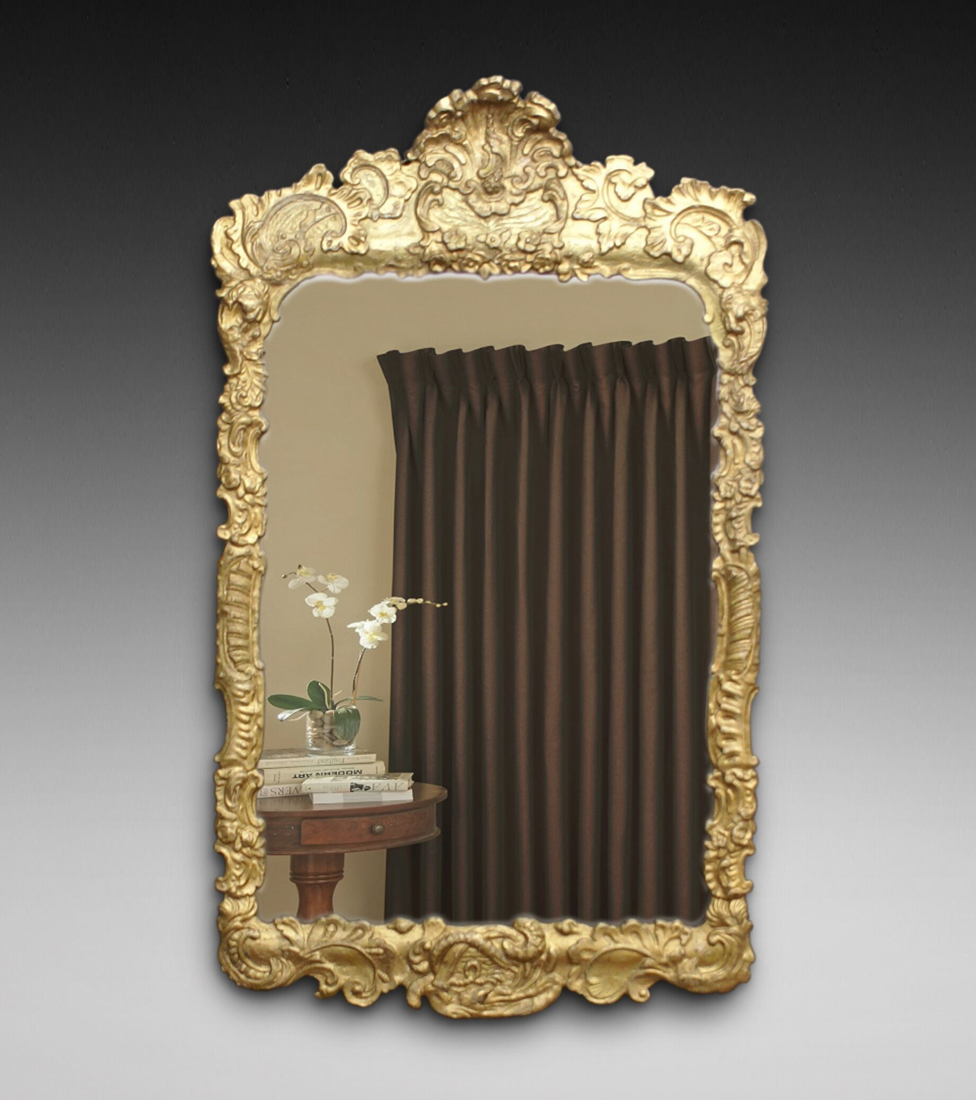 Late 18th Century Gilt Frame Wall Mirror (1 of 5)
