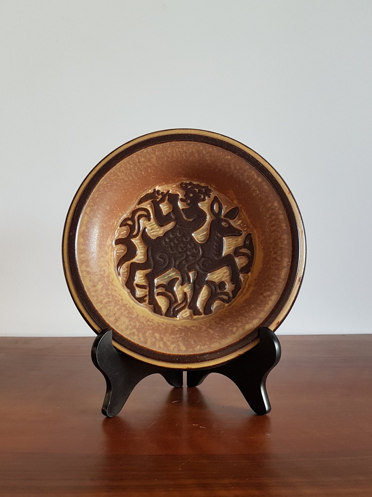 Danish Bornholm Michael Andersen Faunus / Pan Relief Stoneware Dish by Marianne Starck (1 of 6) Danish Bornholm Michael Andersen Faunus / Pan Relief Stoneware Dish by Marianne Starck (1 of 6)