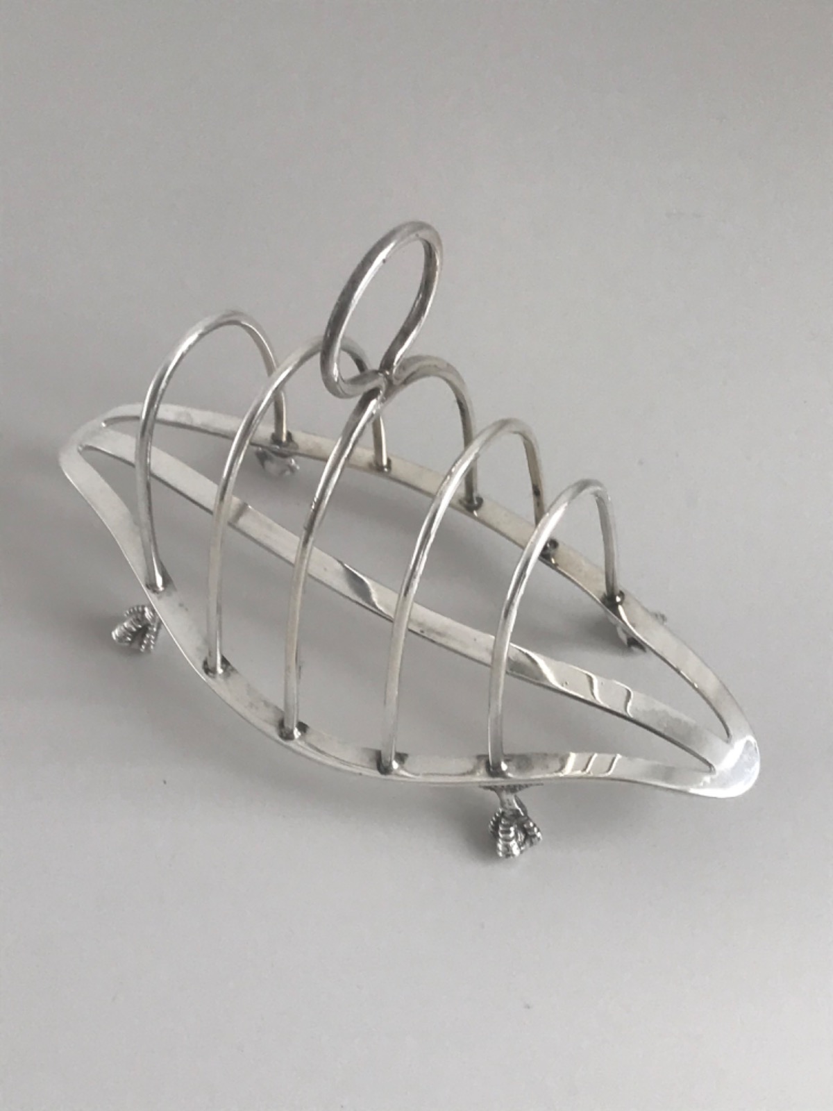 Silver Toast Rack Mappin Brothers. Hallmarked London 1892 (1 of 5)