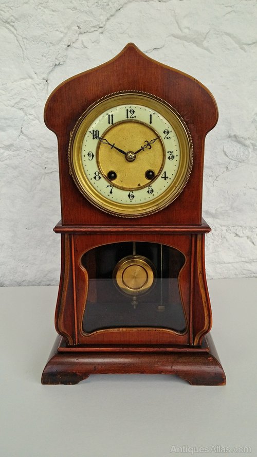 Art Nouveau Mantel Clock (1 of 6) Art Nouveau Mantel Clock (1 of 6)