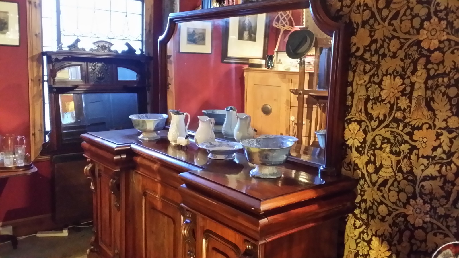 Breakfront Mirror Backed Sideboard (1 of 6)