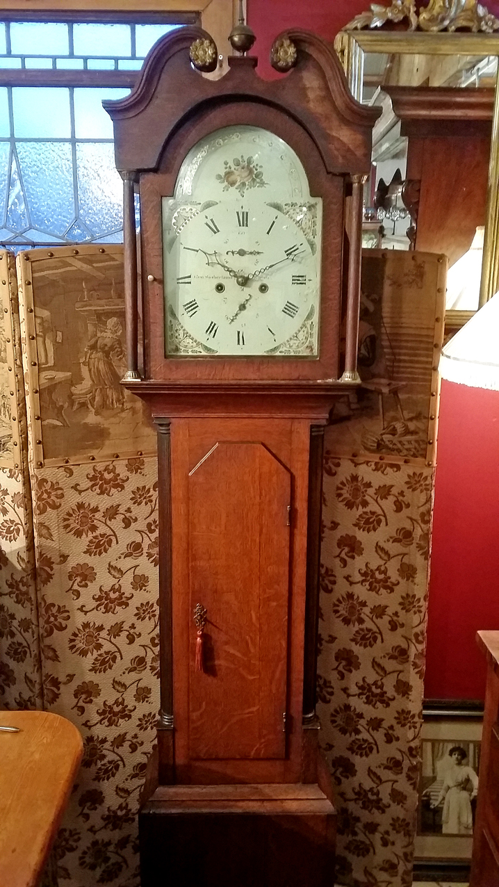 8-Day Longcase Clock by George Sutherland, Elgin (1 of 5)
