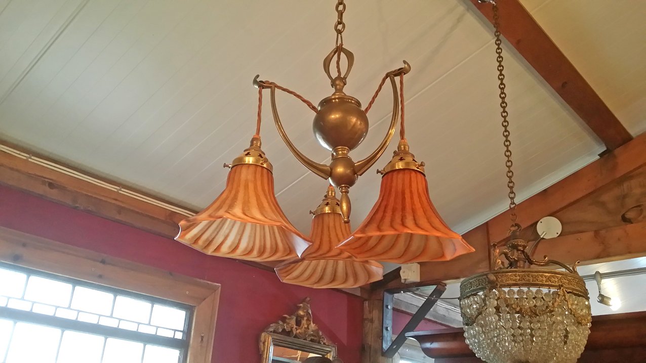 Three Branch Ceiling Light (1 of 1) Three Branch Ceiling Light (1 of 1)