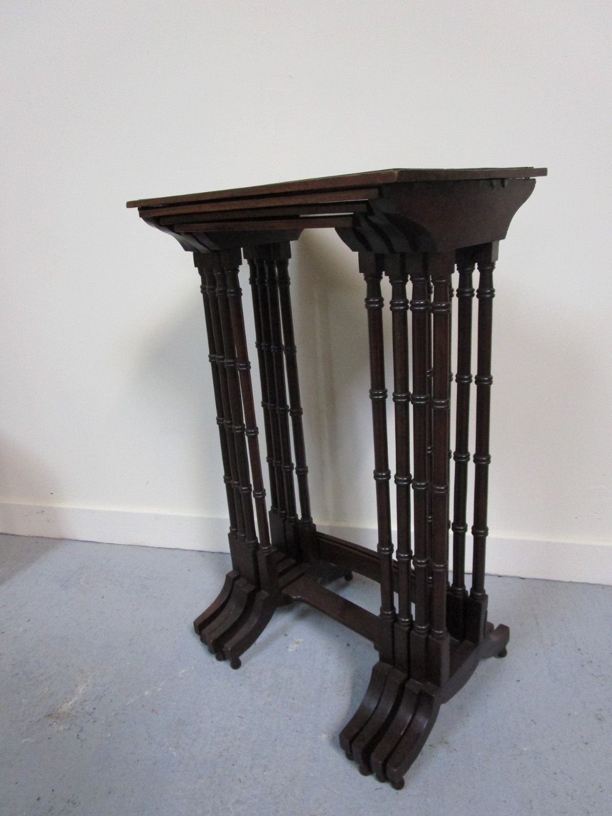 Regency Style Nest of Four Tables C.1920 (1 of 4)