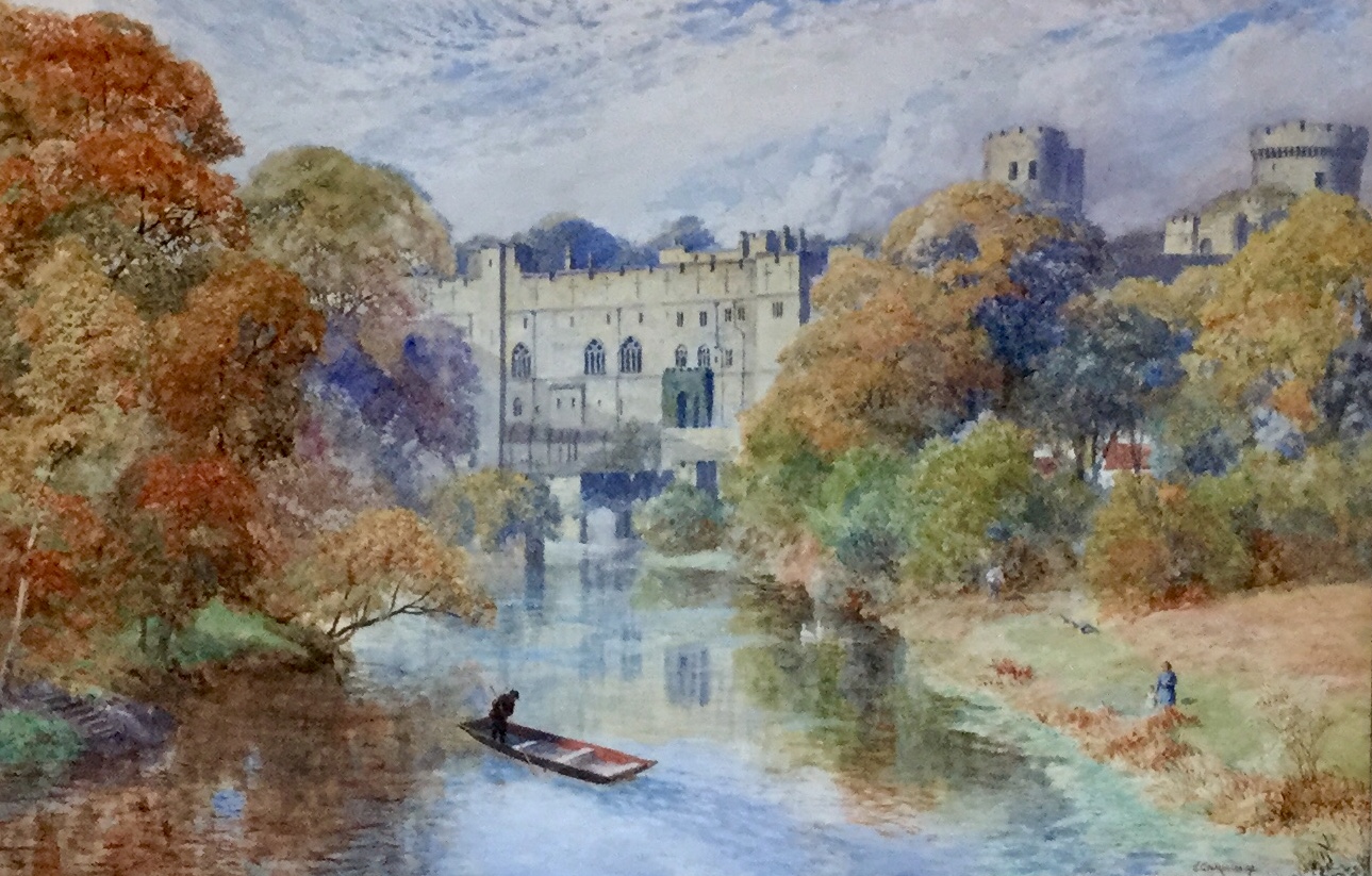 S.G.William Roscoe Watercolour - Warwick Castle (1 of 3) S.G.William Roscoe Watercolour - Warwick Castle (1 of 3)