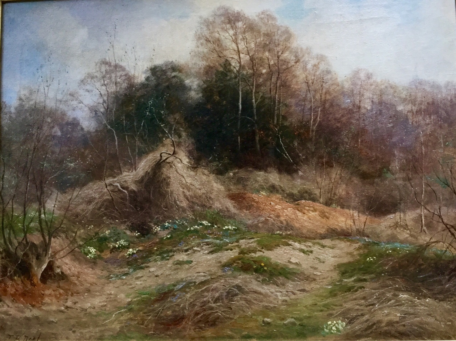 John Bates Noel Oil Painting ‘Under April Skies’ (1 of 3) John Bates Noel Oil Painting ‘Under April Skies’ (1 of 3)