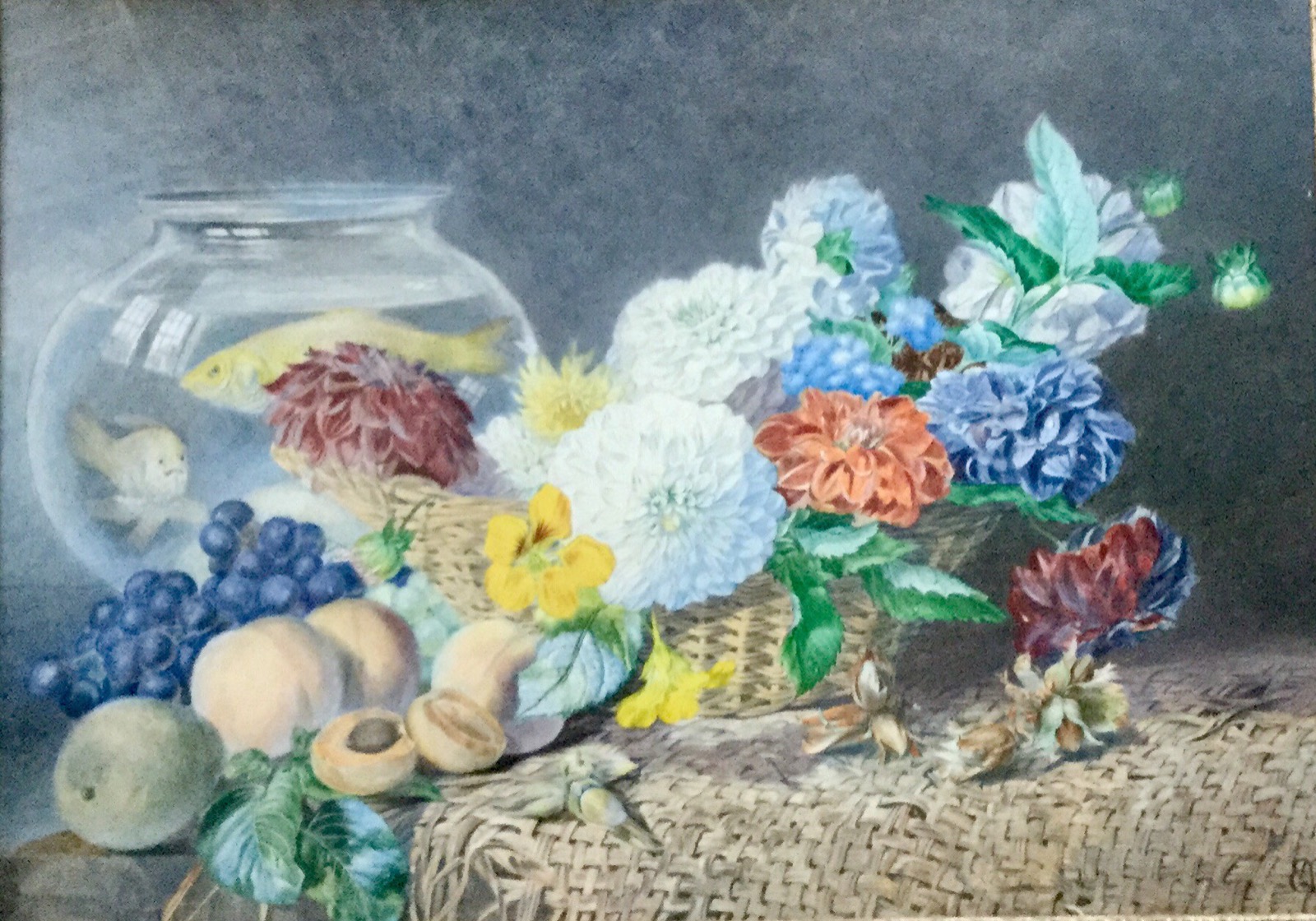 Mary Duffield Rosenberg Watercolour ‘Summer Spoils’ (1 of 2)
