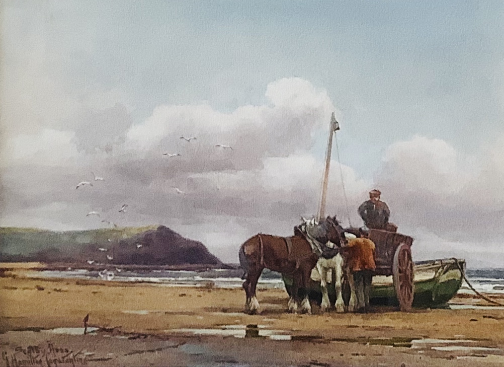 George Hamilton Constantine Watercolour - Scalby Ness, Scarborough (1 of 2) George Hamilton Constantine Watercolour - Scalby Ness, Scarborough (1 of 2)
