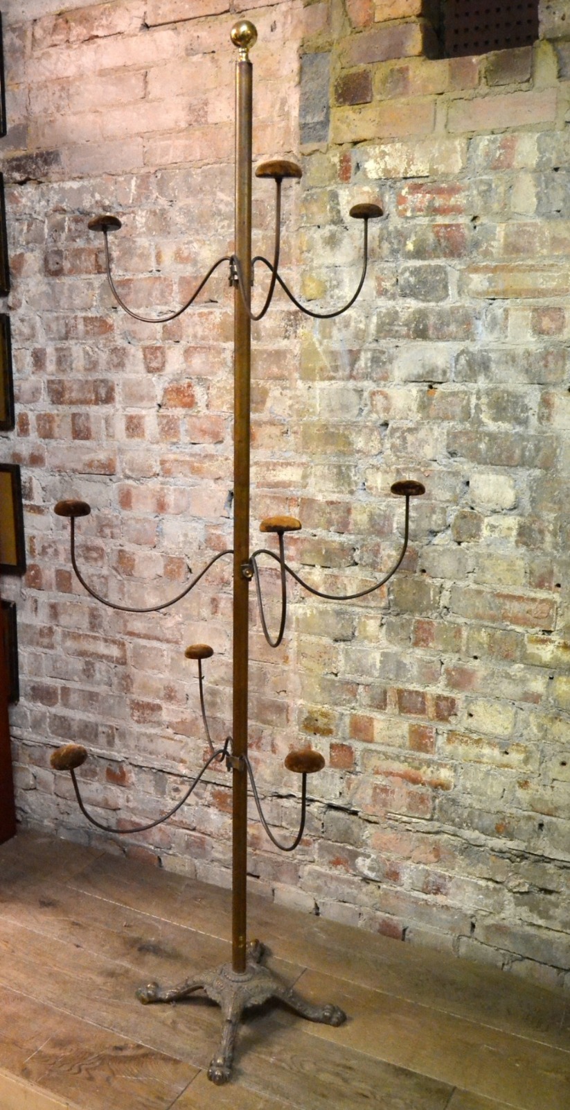 Edwardian Brass Hat Stand (1 of 5) Edwardian Brass Hat Stand (1 of 5)